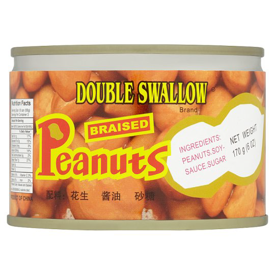 DOUBLE SWALLOW BRAISED PEANUTS 170G