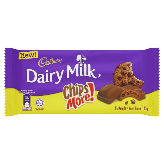 CADBURY CHIPSMORE 160G